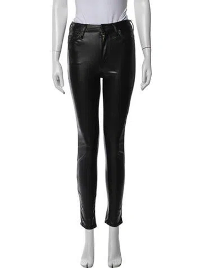 Pre-owned Mother Skinny Leg Pants W/ Tags In Blue