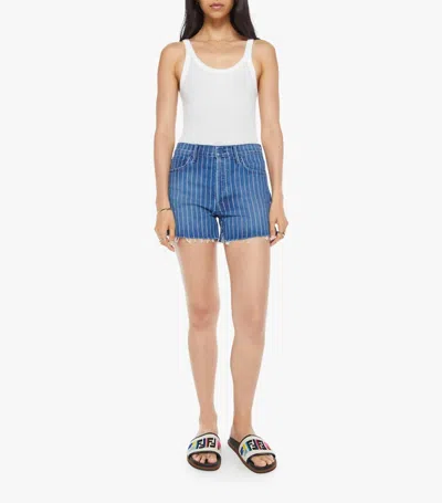 MOTHER SKIPPER SHORT IN BLUE