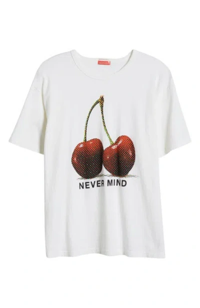 Mother Sleep-over Cotton Graphic T-shirt In Nevermind