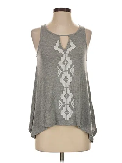 Pre-owned Mother Sleeveless Blouse In Gray