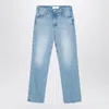 Mother The Smarty Slim Jeans In Blue