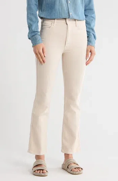 Mother Smokin' Double Flood Jeans In Neutral