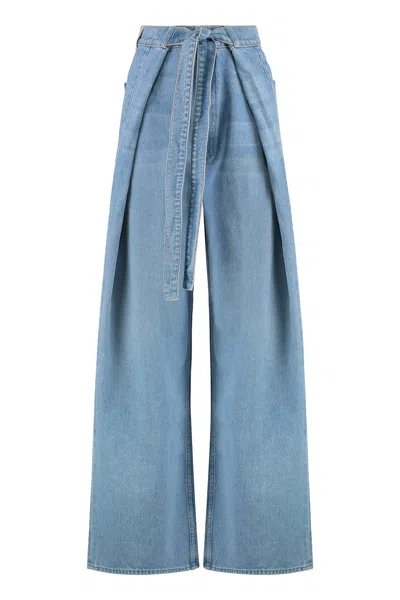 Mother Snacks Jeans In Blue