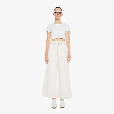 Mother Snacks! The Doggie Bag Ankle A La Carte Pants In Natural