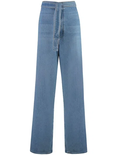 MOTHER SNACKS! THE FOLD IN FUNNEL JEANS