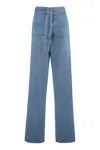 Mother Snacks! The Fold In Funnel Wide-leg Jeans