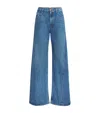 Mother The Lemon Twist Jeans Rolling In The Dough In Blue