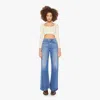 Mother Snacks! The Lemon Twist Rolling In The Dough Jeans In Blue