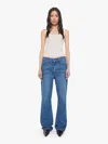 Mother Snacks! The Mixer Heel Bangers And Mash Jeans In Blue
