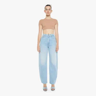 Mother Snacks! The Pony Keg Ankle Sweet And Sour In Light Blue