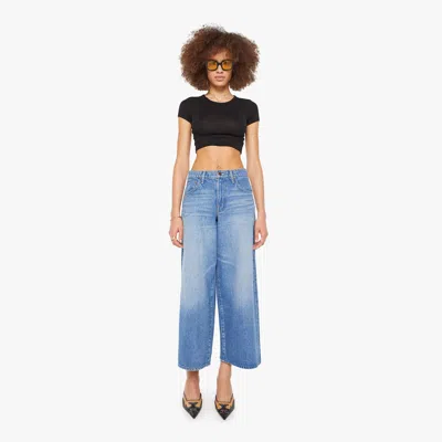 Mother Snacks! The Rigatoni Flood Out To Lunch Jeans In Blue