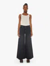 Mother Cropped Fit Jeans In Black