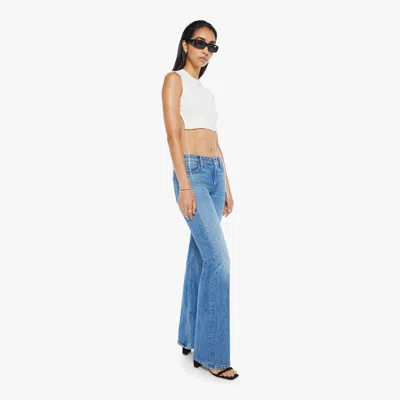 Mother Snacks! The Takeout Dine N' Dash Jeans In Light Blue