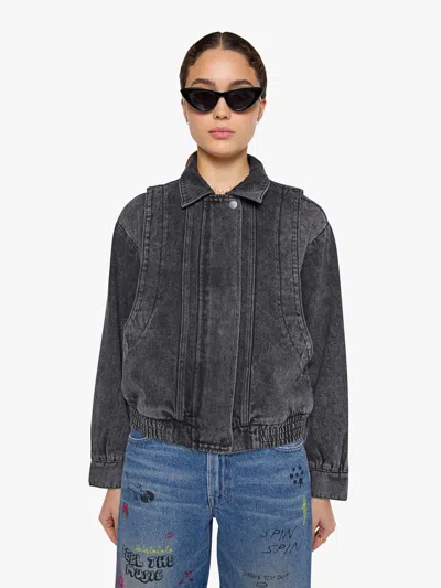 Mother Snacks! The Wing Ding Burnt Toast Jacket In Grey - Size X-small In Gray