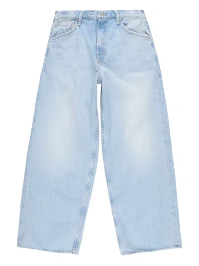 Mother Spinner Jeans In Blue