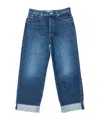 Mother Spitfire Nerdy Jeans In Blue