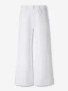 Mother Straight Jeans In White