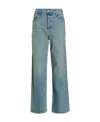 Mother Straight-leg Cut Jeans In Green