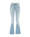 MOTHER STRAIGHT-LEG DENIM JEANS