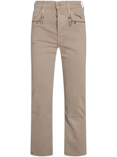 MOTHER STRAIGHT-LEG JEANS