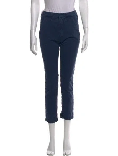 Pre-owned Mother Straight Leg Pants