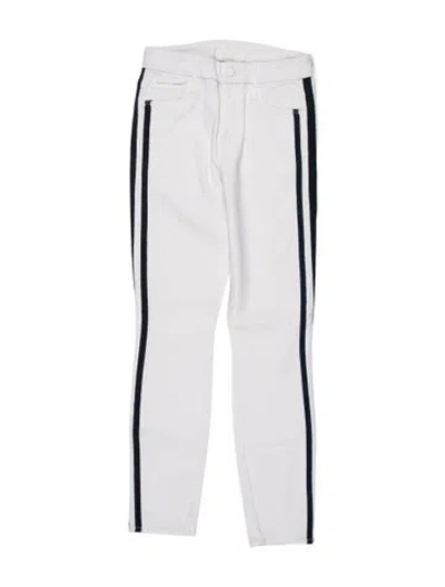 Pre-owned Mother Straight Leg Pants W/ Tags In Blue