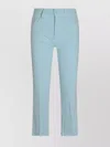 Mother Straight Leg Trousers Belt Loops