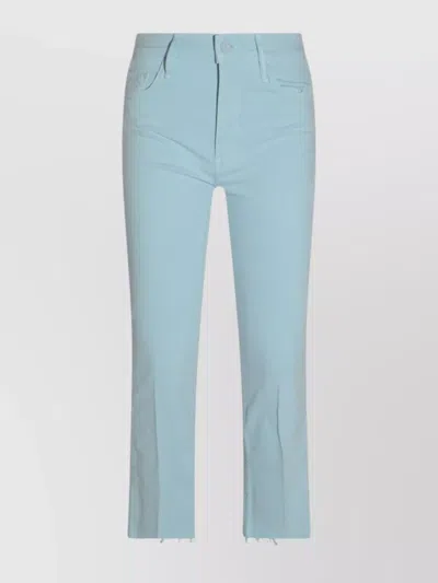 MOTHER STRAIGHT LEG TROUSERS BELT LOOPS