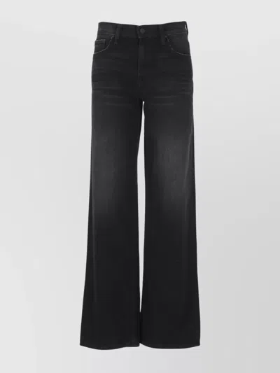 MOTHER STRAIGHT LEG TROUSERS BELT LOOPS