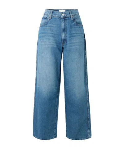 Mother Straight-leg Jeans In Blue