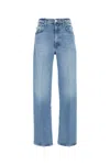 Mother The Lasso 5-pocket Straight-leg Jeans In Blue