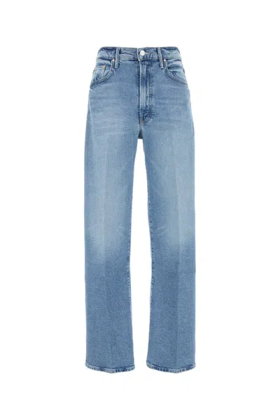 Mother Stretch Denim The Lasso Jeans In Blue