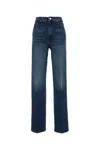 Mother Stretch Denim The Rambler Zip Heel Jeans