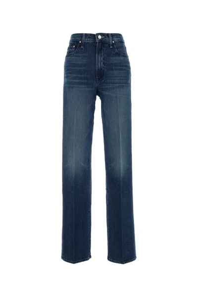 Mother Stretch Denim The Rambler Zip Heel Jeans