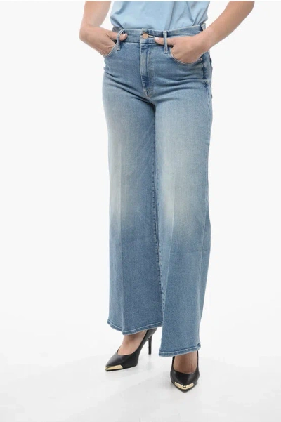 Mother The Ditcher Roller Sneak Jean In Blue