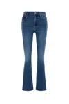 Mother Stretch Denim The Weekender Fray Jeans In Heirloom