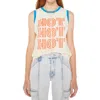 Mother The Strong And Silent Type Hot Hot Hot T-shirt In White - Size X-large In Multi