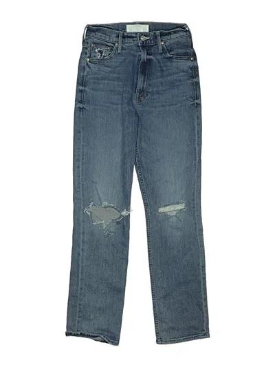 Pre-owned Mother Superior Jeans In Blue