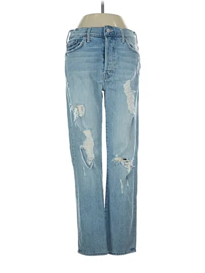 Pre-owned Mother Superior Jeans In Blue