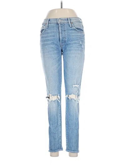 Pre-owned Mother Superior Jeans In Blue