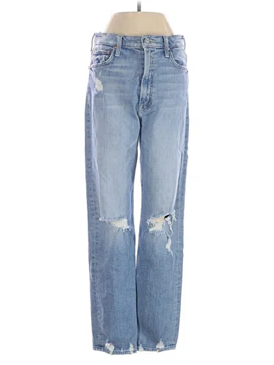 Pre-owned Mother Superior Jeans In Blue