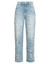 Mother Superior Woman Jeans Blue Size 29 Cotton, Elastane