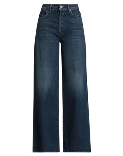 Mother Superior Woman Jeans Blue Size 29 Cotton, Elastane