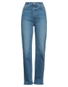 Mother Superior Woman Jeans Blue Size 29 Cotton, Modal, Polyester, Elastane In Blue