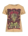 Mother Superior Woman T-shirt Mustard Size M Cotton In Brown