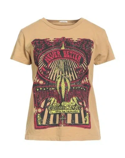 Mother Superior Woman T-shirt Mustard Size M Cotton