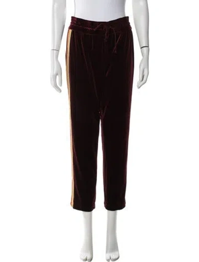 Pre-owned Mother Sweatpants In Red