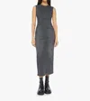 Mother The Swerve Dress Up In Smoke Sweater In Gray
