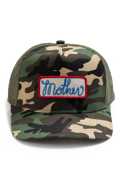 Mother The 10-4 Trucker Hat In Green