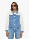 Mother The Backbend Combo Denim Jacket In Multi